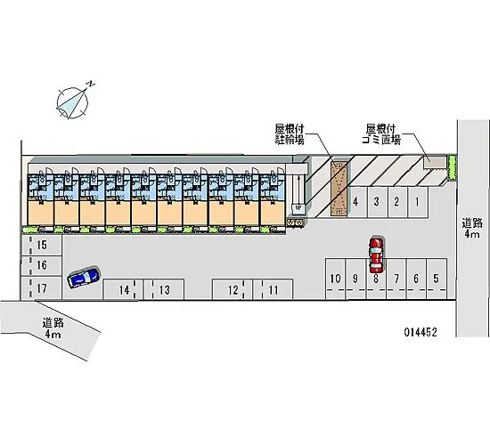 ★手数料０円★鶴ヶ島市鶴ヶ丘　月極駐車場（LP）